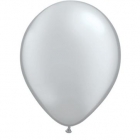 Balões Lisos latex Prateado 302 C/100 UNI